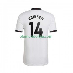 Camisola Manchester United Christian Eriksen 14 Homem Equipamento Segundo 2022-2023 Manga Curta